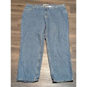 Levi's 550 Relaxed‎ Tapered Jeans Womens Size 24 S Medium Wash Denim